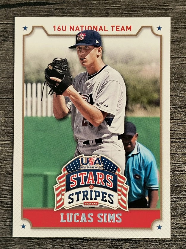 2015 USA Baseball Stars and Stripes #66 Lucas Sims