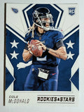 2020 Rookies and Stars #154 Cole McDonald RC