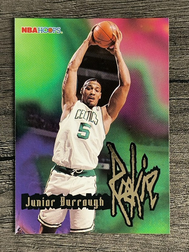 1995-96 Hoops #252 Junior Burrough RC