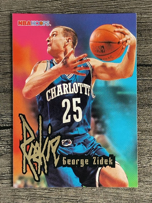 1995-96 Hoops #254 George Zidek RC
