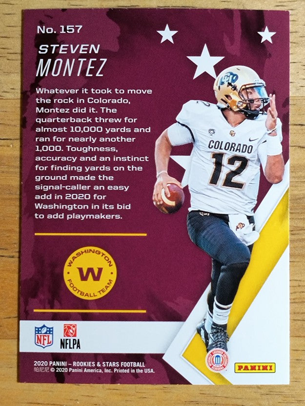 2020 Rookies and Stars #157 Steven Montez RC