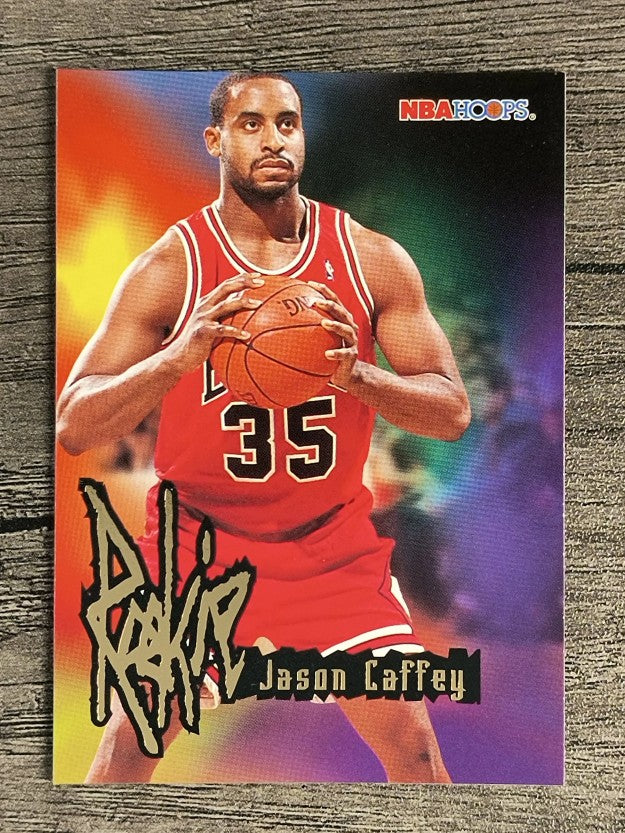 1995-96 Hoops #255 Jason Caffey RC