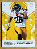 2020 Rookies and Stars #164 Anthony McFarland Jr. RC