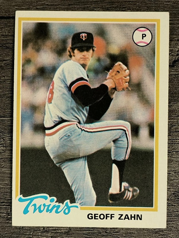 1978 Topps #27 Geoff Zahn (EX)