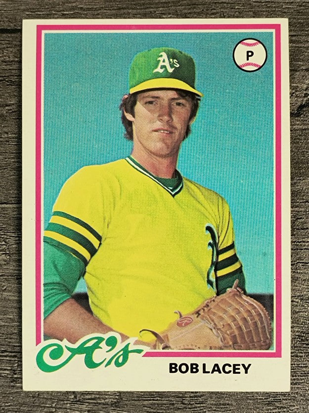 1978 Topps #29 Bob Lacey RC (EXMT)