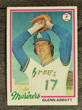 1978 Topps #31 Glenn Abbott (NM)