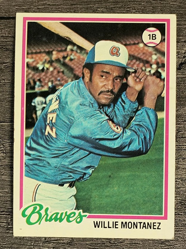1978 Topps #38 Willie Montanez (VGEX)