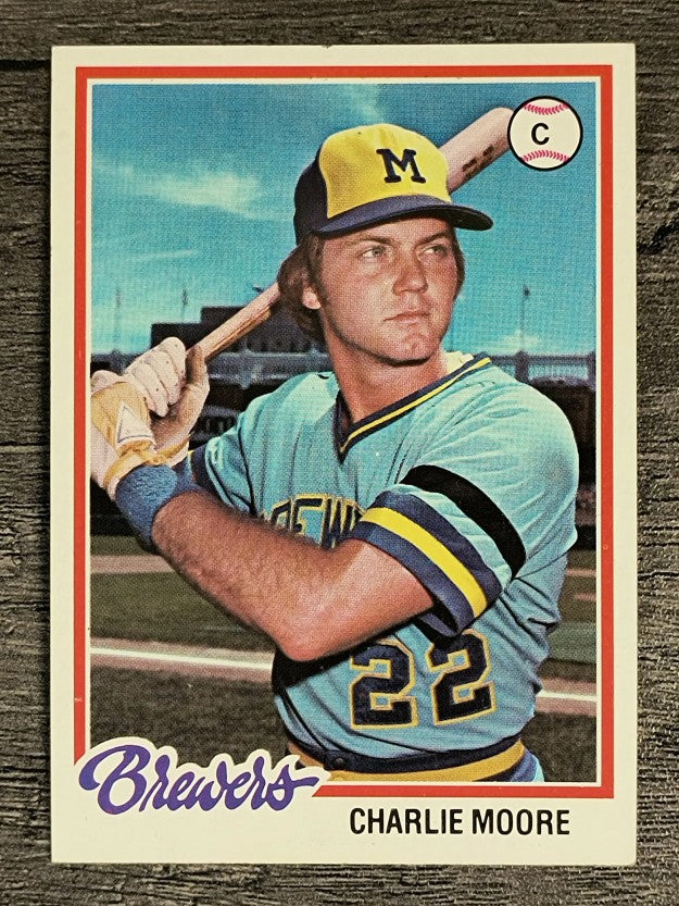 1978 Topps #51 Charlie Moore (EXMT)