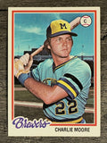 1978 Topps #51 Charlie Moore (EXMT)