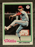 1978 Topps #52 Jim Lonborg (EX)