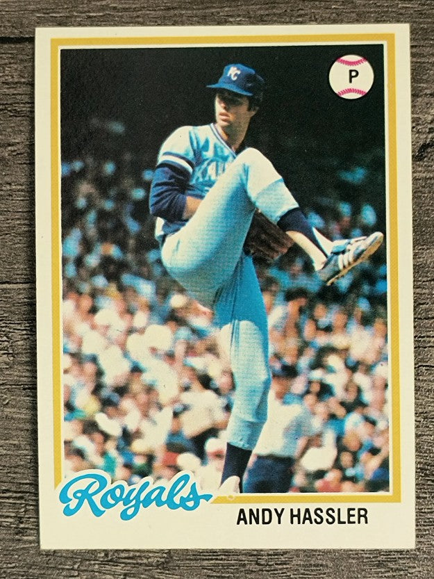 1978 Topps #73 Andy Hassler (NMMT)