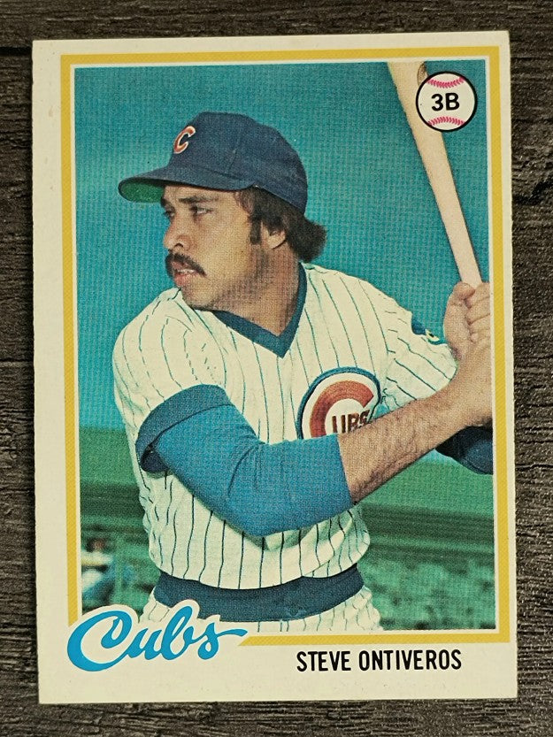 1978 Topps #76 Steve Ontiveros (EX)