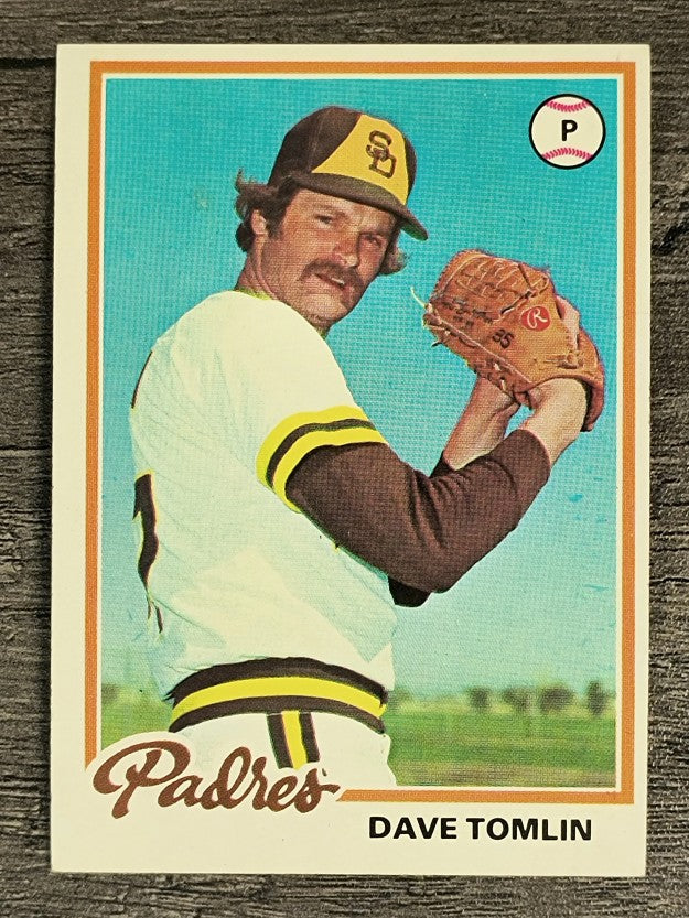 1978 Topps #86 Dave Tomlin (EXMT)