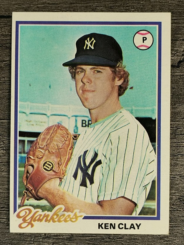 1978 Topps #89 Ken Clay RC (EX)