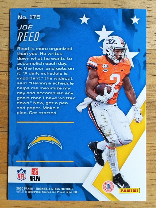 2020 Rookies and Stars #175 Joe Reed RC