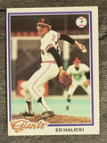 1978 Topps #107 Ed Halicki (EX)