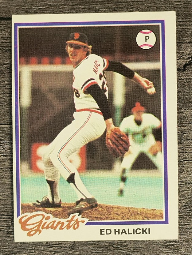 1978 Topps #107 Ed Halicki (EX)