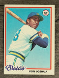 1978 Topps #108 Von Joshua (EXMT)