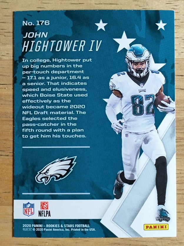 2020 Rookies and Stars #176 John Hightower IV RC