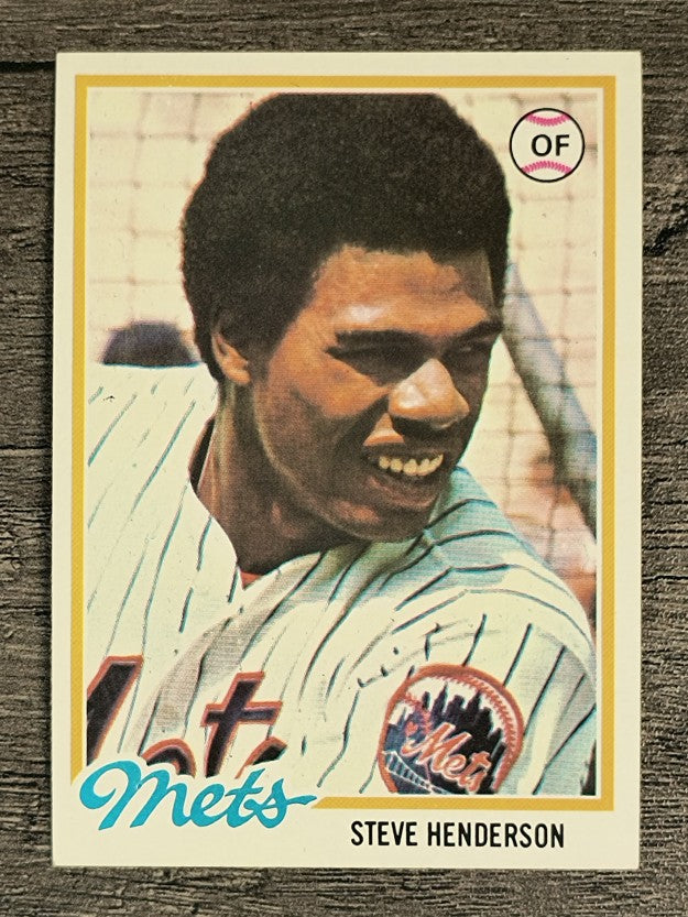 1978 Topps #134 Steve Henderson RC (NMMT)