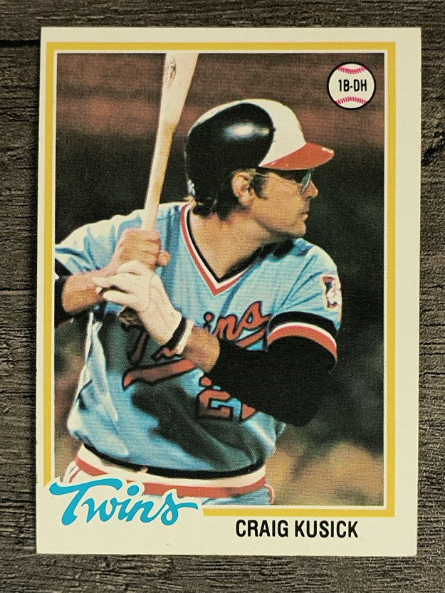 1978 Topps #137 Craig Kusick (EX)