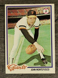 1978 Topps #142 John Montefusco (EXMT)
