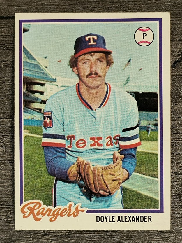 1978 Topps #146 Doyle Alexander (VGEX)