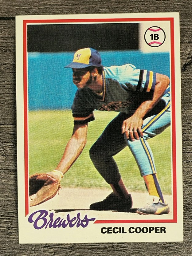 1978 Topps #154 Cecil Cooper (NM)