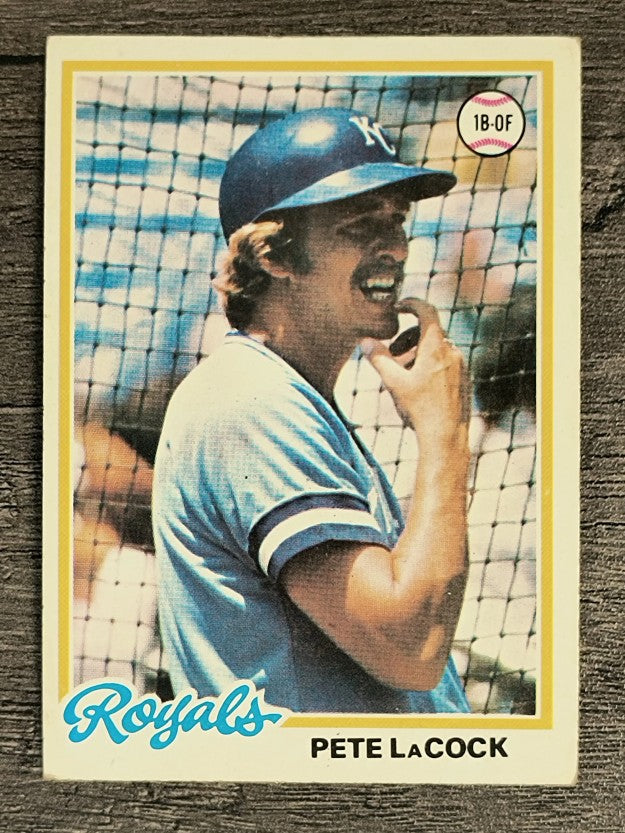 1978 Topps #157 Pete LaCock (VGEX)