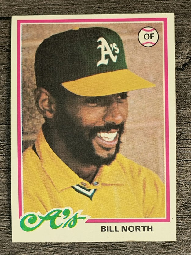 1978 Topps #163 Bill North (EXMT)