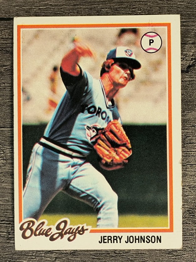 1978 Topps #169 Jerry Johnson (EX)