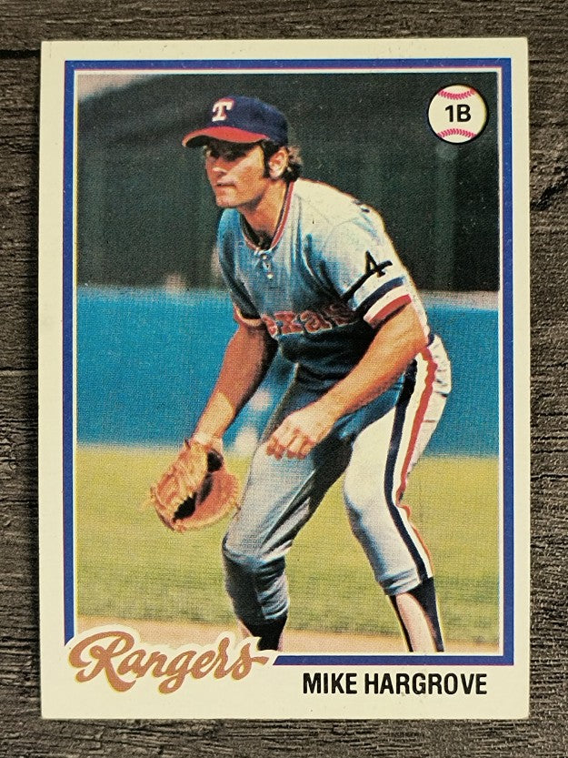 1978 Topps #172 Mike Hargrove (NM)