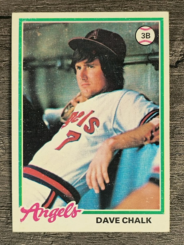 1978 Topps #178 Dave Chalk (EX)