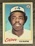 1978 Topps #185 Ellis Valentine (EX)