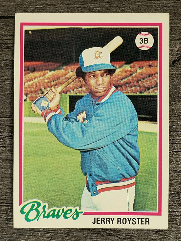 1978 Topps #187 Jerry Royster (EX)