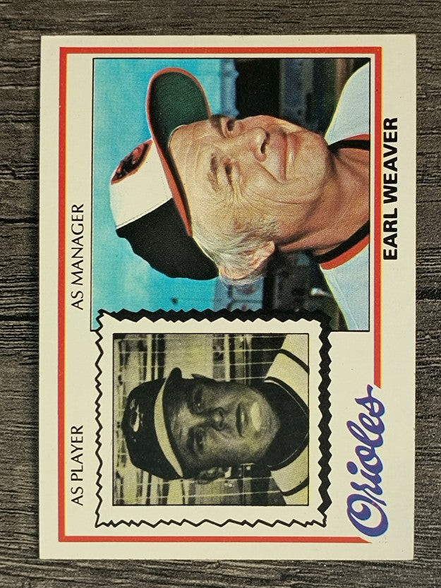 1978 Topps #211 Earl Weaver MG (EXMT)