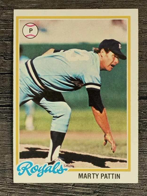 1978 Topps #218 Marty Pattin (EX)