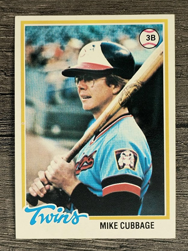 1978 Topps #219 Mike Cubbage (NM)