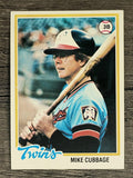 1978 Topps #219 Mike Cubbage (NM)