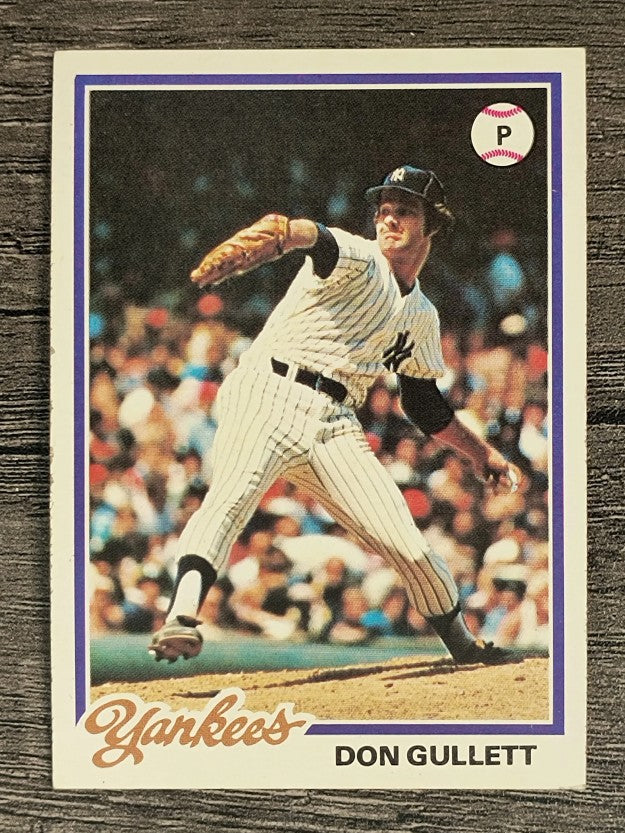 1978 Topps #225 Don Gullett (EX)