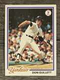 1978 Topps #225 Don Gullett (EX)