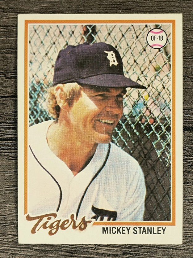 1978 Topps #232 Mickey Stanley (VGEX)