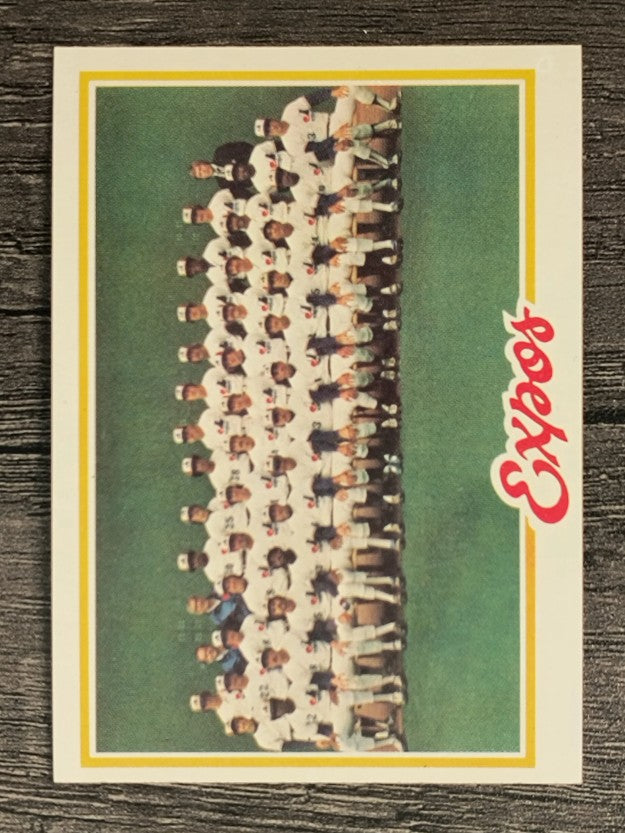1978 Topps #244 Montreal Expos CL (NMMT)