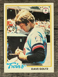 1978 Topps #249 Dave Goltz (EX)