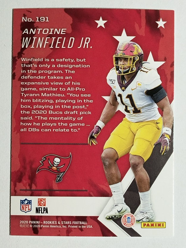 2020 Rookies and Stars #191 Antoine Winfield Jr. RC