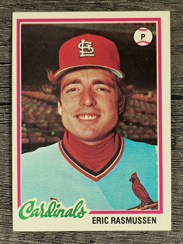 1978 Topps #281 Eric Rasmussen (EXMT)