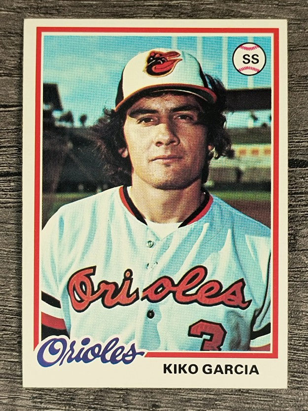 1978 Topps #287 Kiko Garcia (VGEX)