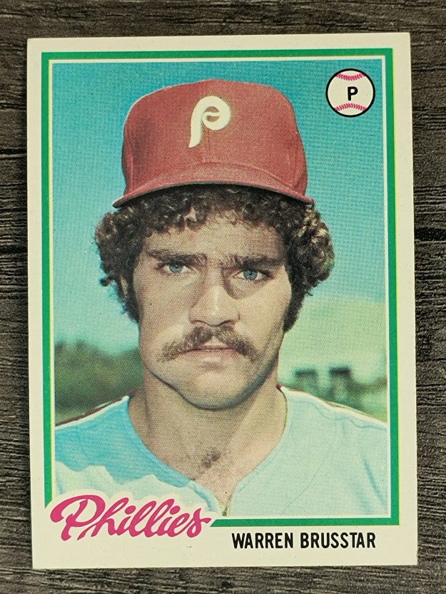 1978 Topps #297 Warren Brusstar RC (NM)