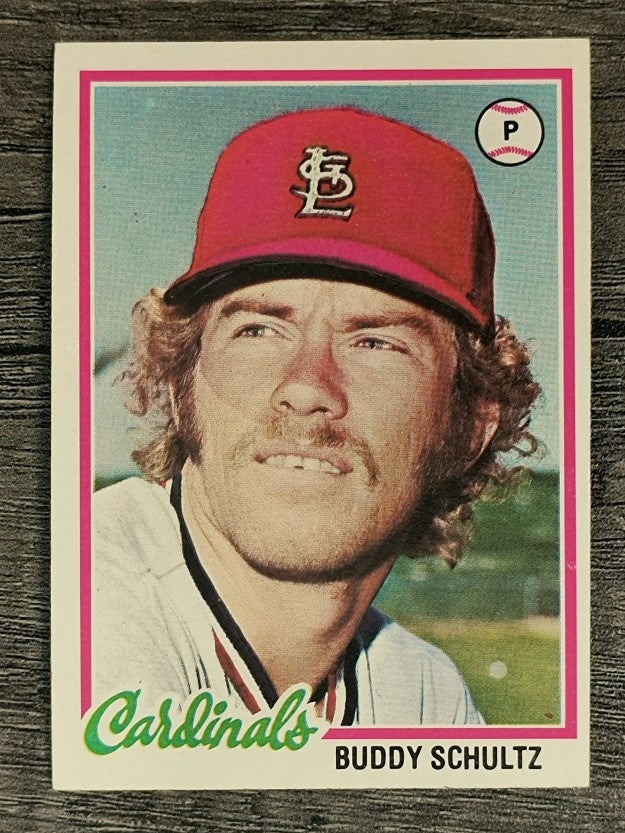 1978 Topps #301 Buddy Schultz RC (EXMT)