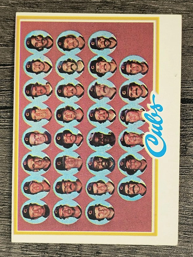 1978 Topps #302 Chicago Cubs CL (EX)